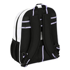 Школьный рюкзак Real Madrid C.F. Чёрный Белый (28 x 34 x 10 cm) цена и информация | Школьные рюкзаки, спортивные сумки | kaup24.ee