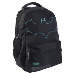 Повседневный рюкзак Batman, чёрный, 30 x 13 x 44 cм цена и информация | Школьные рюкзаки, спортивные сумки | kaup24.ee