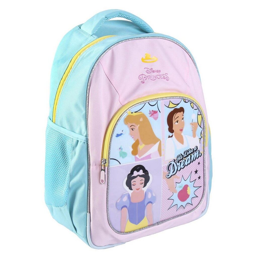 Kooliseljakott Princesses Disney Roosa (32 x 15 x 42 cm) цена и информация | Koolikotid, sussikotid | kaup24.ee