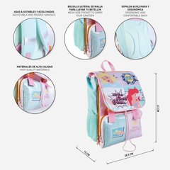 Kooliseljakott Princesses Disney Roosa (28,5 x 15 x 41 cm) hind ja info | Koolikotid, sussikotid | kaup24.ee