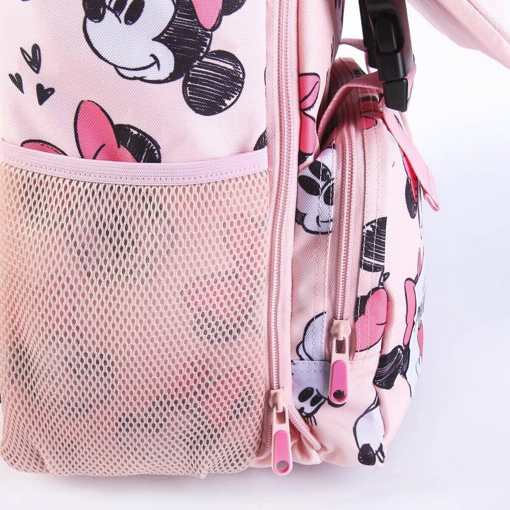 Kooliseljakott Minnie Mouse Roosa (28,5 x 15 x 41 cm) hind ja info | Koolikotid, sussikotid | kaup24.ee