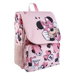 Kooliseljakott Minnie Mouse Roosa (28,5 x 15 x 41 cm) цена и информация | Школьные рюкзаки, спортивные сумки | kaup24.ee