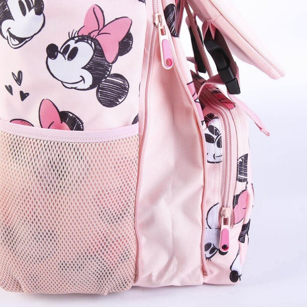 Kooliseljakott Minnie Mouse Roosa (28,5 x 15 x 41 cm) hind ja info | Koolikotid, sussikotid | kaup24.ee