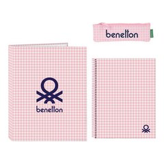 Канцелярский набор Benetton Vichy, 3 шт. цена и информация | Канцелярские товары | kaup24.ee