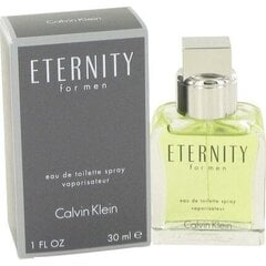 Calvin Klein Eternity EDT meestele 30 ml цена и информация | Мужские духи | kaup24.ee