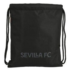 Сумка-рюкзак на веревках Sevilla Fútbol Club Teen, чёрный, 35 x 40 x 1 см цена и информация | Школьные рюкзаки, спортивные сумки | kaup24.ee