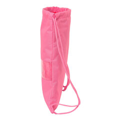 Сумка-рюкзак на веревках BlackFit8 Glow up, розовая, 35 x 40 x 1 см цена и информация | Школьные рюкзаки, спортивные сумки | kaup24.ee