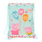 Paeltega kingikott Peppa Pig Cosy corner Helesinine (26 x 34 x 1 cm) цена и информация | Koolikotid, sussikotid | kaup24.ee