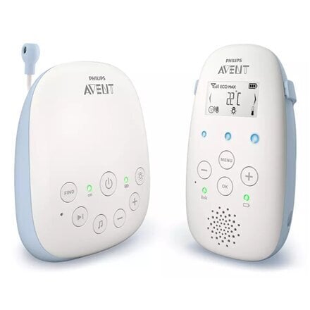 Philips AVENT SCD715/26 video beebimonitor 330 m Sinine, Valge цена и информация | Beebimonitorid | kaup24.ee