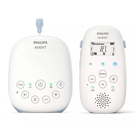 Philips AVENT SCD715/26 video beebimonitor 330 m Sinine, Valge цена и информация | Beebimonitorid | kaup24.ee