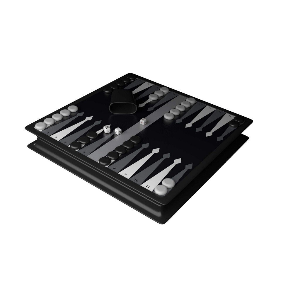 Backgammon Dujardin Series Black FR hind ja info | Lauamängud ja mõistatused | kaup24.ee