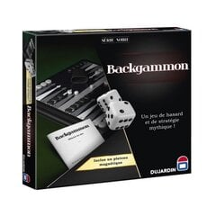 Backgammon Dujardin Series Black FR цена и информация | Настольные игры, головоломки | kaup24.ee