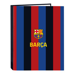 Папка-регистратор F.C. Barcelona, тёмно-бордовая, тёмно-синяя, A4 (26.5 x 33 x 4 см) цена и информация | Канцелярские товары | kaup24.ee