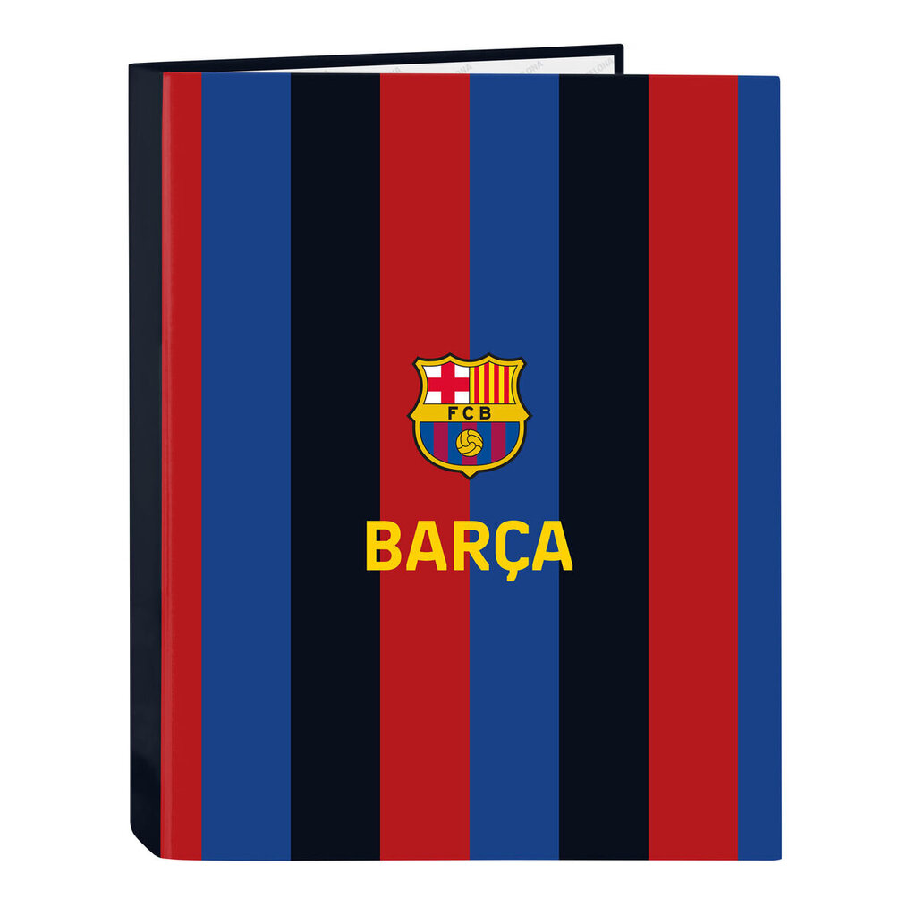 Rõngaskiirköitja F.C. Barcelona Kastanpruun Meresinine A4 (26.5 x 33 x 4 cm) цена и информация | Kirjatarbed | kaup24.ee