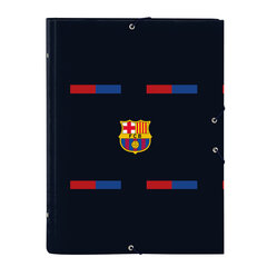 Папка F.C. Barcelona, тёмно-бордовая / тёмно-синяя A4 (26 x 33.5 x 4 см) цена и информация | Канцелярские товары | kaup24.ee