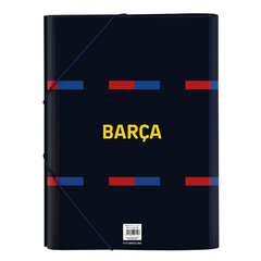 Папка F.C. Barcelona, тёмно-бордовая / тёмно-синяя A4 (26 x 33.5 x 4 см) цена и информация | Канцелярские товары | kaup24.ee