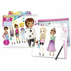 Disainjoonised Crayola I Love Fashion Kleepsud 27 x 1,5 x 28 cm цена и информация | Игрушки для девочек | kaup24.ee