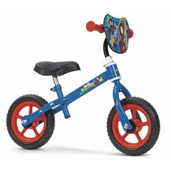 Детский велосипед Toimsa Spiderman Huffy Синий 10&quot; Без педалей цена и информация | Детский трехколесный велосипед - коляска с удобной ручкой управления для родителей Riff F95941 2в1, фиолетовый | kaup24.ee