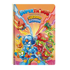 Блокнот SuperThings Guardians of Kazoom, фиолетовый / жёлтый A4 цена и информация | Канцелярские товары | kaup24.ee