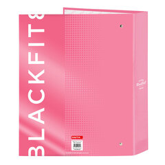 Rõngaskiirköitja BlackFit8 Glow up Roosa A4 (27 x 33 x 6 cm) цена и информация | Канцелярские товары | kaup24.ee