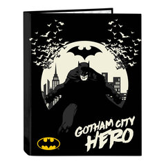 Папка-регистратор Batman Hero, чёрная A4 (26.5 x 33 x 4 см) цена и информация | Канцелярские товары | kaup24.ee