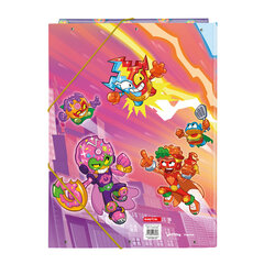 Kaust SuperThings Guardians of Kazoom Lilla Kollane A4 (26 x 33.5 x 2.5 cm) hind ja info | Kirjatarbed | kaup24.ee