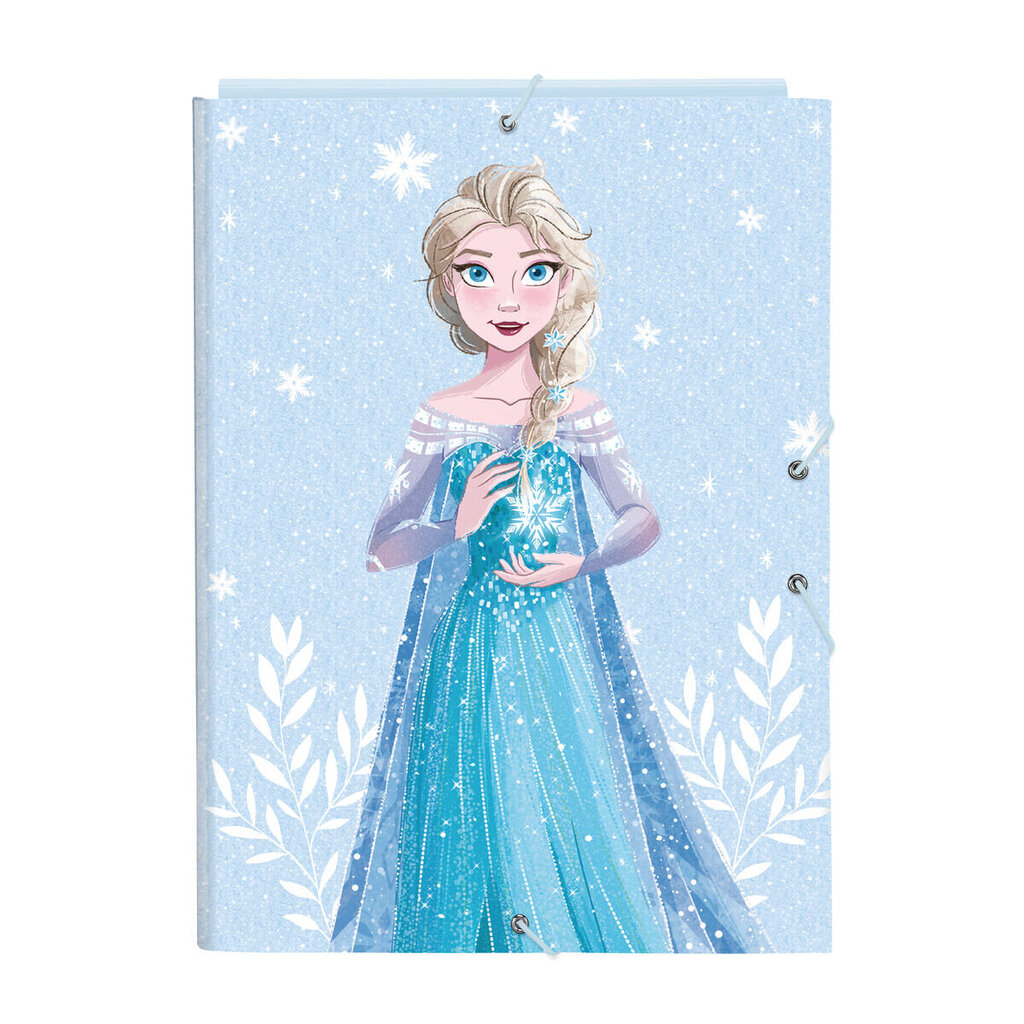 Kaust Frozen Memories Sinine Valge A4 (26 x 33.5 x 2.5 cm) hind ja info | Kirjatarbed | kaup24.ee