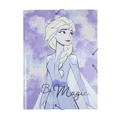 Kaust Frozen Be Magic A4 Lillla (24 x 34 x 4 cm) hind ja info | Kirjatarbed | kaup24.ee