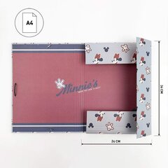 Kaust Minnie Mouse A4 Hall (24 x 34 x 4 cm) hind ja info | Kirjatarbed | kaup24.ee