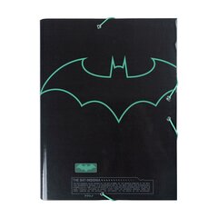 Kaust Batman A4 Must (24 x 34 x 4 cm) hind ja info | Kirjatarbed | kaup24.ee