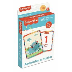 Kaardimängud Fisher Price Aprende a contar! (ES) Mängukaardid x 50 цена и информация | Настольные игры, головоломки | kaup24.ee