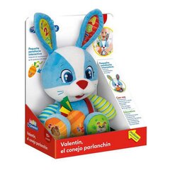 Pehme mänguasi häälega Clementoni 55320 Jänes ES (26 x 32 x 16 cm) hind ja info | Poiste mänguasjad | kaup24.ee