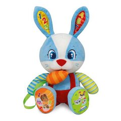 Плюшевая игрушка, издающая звуки Clementoni 55320 Кролик ES (26 x 32 x 16 см) цена и информация | Игрушки для мальчиков | kaup24.ee