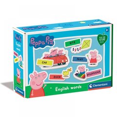 Hariv mäng kolm ühes Clementoni Aprendo Inglés con Peppa Pig 52 Tükid, osad цена и информация | Настольные игры, головоломки | kaup24.ee