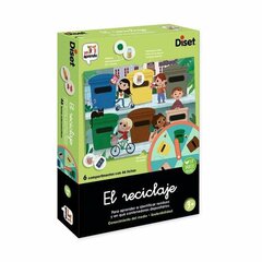 Hariv mäng kolm ühes Diset El Reciclaje 50 Tükid, osad hind ja info | Lauamängud ja mõistatused | kaup24.ee