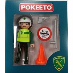 Liigestega kuju Pokeeto Guardia Civil Mehed (8,5 x 4 x 12,3 cm) цена и информация | Игрушки для мальчиков | kaup24.ee