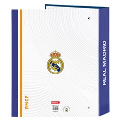 Rõngaskiirköitja Real Madrid C.F. Sinine Valge A4 цена и информация | Канцелярские товары | kaup24.ee