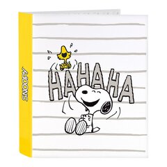 Rõngaskiirköitja Snoopy Friends Forever Valge Kollane A4 (40 mm) цена и информация | Канцелярские товары | kaup24.ee