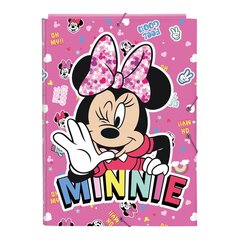 Kaust Minnie Mouse Lucky Roosa A4 hind ja info | Kirjatarbed | kaup24.ee