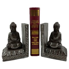 Podpórka do książek DKD Home Decor Buddha Vaik (11.8 x 8.7 x 15.5 cm) (2 pcs) hind ja info | Kirjatarbed | kaup24.ee