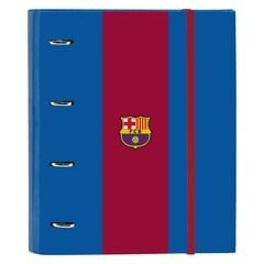 Rõngaskiirköitja F.C. Barcelona A4 Kastanpruun Meresinine (27 x 32 x 3.5 cm) hind ja info | Kirjatarbed | kaup24.ee