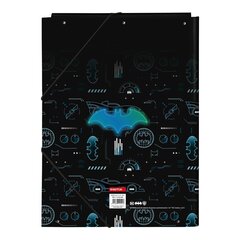 Kaust Batman Bat-Tech Must A4 (26 x 33.5 x 2.5 cm) hind ja info | Kirjatarbed | kaup24.ee