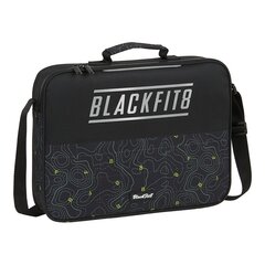 Школьный портфель BlackFit8 Topography, чёрный / зеленый  цена и информация | Рюкзаки и сумки | kaup24.ee