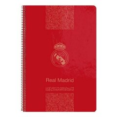Sõrmuste Raamat Real Madrid C.F. Punane A4 hind ja info | Kirjatarbed | kaup24.ee