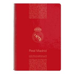 Sõrmuste Raamat Real Madrid C.F. Punane A4 цена и информация | Канцелярские товары | kaup24.ee