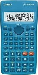 CASIO SCIENTIFIC KALKULAATOR FX-220PLUS-2 SININE, 12-KOGRILINE EKRAAN hind ja info | Casio Lapsed ja imikud | kaup24.ee