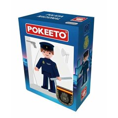 Liigestega kuju Pokeeto Policía Nacional Mehed (8,5 x 4 x 12,3 cm) hind ja info | Poiste mänguasjad | kaup24.ee