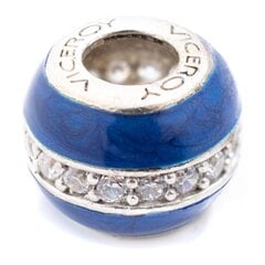 Naiste Pärlid Viceroy VMM0318-23 (1 cm) Sinine Hõbedane (1 cm) hind ja info | Ehete valmistamine, helmestamine | kaup24.ee