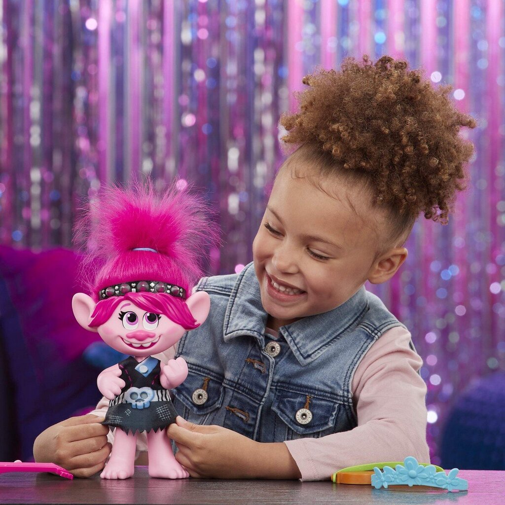Nukk Hasbro The Trolls 2 Poppy Pop &amp; Rock Doll hind ja info | Tüdrukute mänguasjad | kaup24.ee