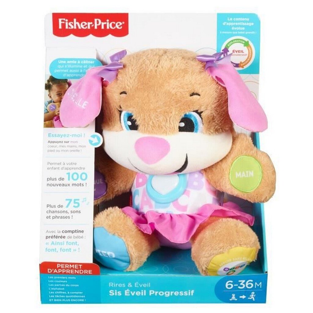 Interaktiivne Lemmikloom Fisher Price Puppy Sister цена и информация | Arendavad mänguasjad | kaup24.ee